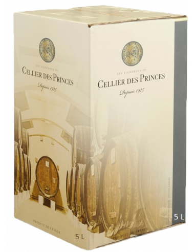 IGP Vaucluse - Merlot, Cellier des Princes - 5L